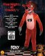Rubies five nights at freddy's kostium 5-7 lat foxy fnaf 1