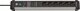 Listwa zasilająca Brennenstuhl Brennenstuhl Premium Protect Line 6-way power strip (black/silver, 60,000 A surge protection, 3 meters) 4