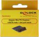 Delock Adapter Mini PCI Express / mSATA męski > Zabezpieczenie portu gniazda (65836) 1