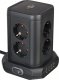 Listwa zasilająca Brennenstuhl Socket Tower 8 gniazd 2 m czarna (1153560000) 1