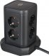 Listwa zasilająca Brennenstuhl Socket Tower 8 gniazd 2 m czarna (1153560000) 2