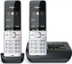 Telefon stacjonarny Gigaset Gigaset COMFORT 500A Duo, analogue telephone (silver/black, 2 handsets) 2
