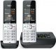 Telefon stacjonarny Gigaset Gigaset COMFORT 500A Duo, analogue telephone (silver/black, 2 handsets) 8
