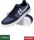R.E.I.S. BSCASUAL - Buty sportowe typu trampki CASUAL, tkane - granatowo-biały 45 3