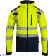 Polstar AFSO - BRIXTON FLASH SOFTSHELL BF005 Z PASAMI ODBLASK. KAT 2 KLASA2 - żółty XL 10