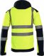 Polstar AFSO - BRIXTON FLASH SOFTSHELL BF005 Z PASAMI ODBLASK. KAT 2 KLASA2 - żółty XL 4