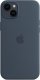 Apple APPLE iPhone 14 Plus Silicone Case with MagSafe - Storm Blue 1