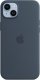 Apple APPLE iPhone 14 Plus Silicone Case with MagSafe - Storm Blue 2