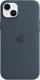 Apple APPLE iPhone 14 Plus Silicone Case with MagSafe - Storm Blue 4