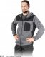 Leber&Hollman LH-SCOT - bluza polarowa 100% poliester 260 g/m - jasnoszaro-czarny XL 1
