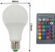 Żarówka diodowa LED RGB+W 2 in 1 E27 16 kolorów + 2