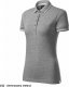 MALFINI Perfection plain 253 - ADLER - Koszulka polo damska, 200 g/m, - ciemnoszary melanż S 2