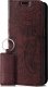 Surazo Etui na telefon skóra naturalna Smart magnet RFID - Ornament Burgund - TPU Transparentne Huawei P Smart Z 1