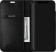 Surazo Etui na telefon skóra naturalna Smart magnet RFID - Ornament Burgund - TPU Transparentne Huawei P Smart Z 1