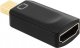 Adapter AV Cabletech Złącze adapter wtyk MINI DISPLAYPORT - gniazdo HDMI 1