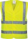 Portwest C470 - kamizelka ostrzegawcza z taśmami pionowymi i poziomymi, zapięcie rzep, pewność bycia widocznym, 100% poliester 125g - pomarańczowy L/XL 2