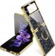 4kom.pl Etui Mood Ring do Samsung Galaxy Z Flip 4 Black/Gold 1