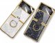 4kom.pl Etui Mood Ring do Samsung Galaxy Z Flip 4 Black/Gold 5