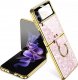 4kom.pl Etui Mood Ring do Samsung Galaxy Z Flip 4 Pink/Gold 1