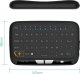 Alogy Bezprzewodowa dotykowa Klawiatura ekranowa USB Alogy Smart TV + touchpad H18 Czarna + Stojak na biurko 5