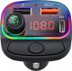 Transmiter FM 4kom.pl Transmiter FM Bluetooth 5.0 C14 odtwarzacz MP3 Ładowarka do auta USB + USB-C PD 2