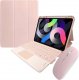 Alogy Etui Alogy Klawiatura Bluetooth Touchpad 4w1 Magnetyczne Pencil do Apple iPad Air 4 2020 / 5 2022 Różowe + Mysz Bluetooth 5.0 1