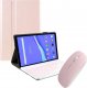 Klawiatura + mysz Alogy Etui Alogy Smart klawiatura bluetooth do Lenovo Tab M10 Plus 10.3 TB-X606 Różowe + Mysz Bluetooth 5.0 1