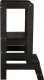 Springos Pomocnik kuchenny 90cm kitchen helper, podest dla dzieci 90 cm czarny UNIWERSALNY 3