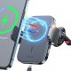 Joyroom Joyroom samochodowy uchwyt magnetyczny bezprzewodowa indukcyjna ładowarka Qi 15W (kompatybilna z MagSafe do iPhone) na kratkę nawiewu (JR-ZS295) 13