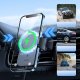 Joyroom Joyroom samochodowy uchwyt magnetyczny bezprzewodowa indukcyjna ładowarka Qi 15W (kompatybilna z MagSafe do iPhone) na kratkę nawiewu (JR-ZS295) 18