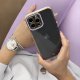 Hurtel Fashion Case etui do Xiaomi Redmi Note 11 Pro żelowy pokrowiec ze złotą ramką biały 3