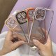Hurtel Fashion Case etui do Xiaomi Redmi Note 11 Pro żelowy pokrowiec ze złotą ramką biały 5