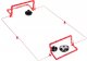 Kontext Piłka latająca Hoverball na stół świecąca + bramki 2