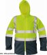 CERVA EPPING - kurtka HI-VIS bez podszewki z taśmami odblaskowymi - żółty-granatowy XL 1