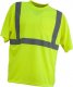 URGENT T-SHIRT ODBLASKOWY - URG-HV-PAM-PB23, OSTRZEGAWCZY, PASY FLUORESCENCYJNE - żółty 2XL 1