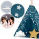 Namiot tipi dla dzieci ze światełkami Nukido - niebieski 13