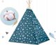 Namiot tipi dla dzieci ze światełkami Nukido - niebieski 4