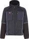 INDUSTRIAL STARTER SILKY EXTREME 8880B - kurtka softshellowa ISSA LINE, wodoodporna, kaptur, odblaskowe wstawki - szary 3XL 2