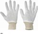 CERVA CORMORAN - Rękawice ochronne, dziana tkanina, połączenie wybielanej bawełny i poliestru, elastyczny rękaw, min. 12 par 7 2