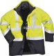 Portwest S779 Kurtka OCIEPLANA BizFlame Rain, ostrzegawcza, wodoodporna, trudnopalna podszewka. - żółto-granatowy 4XL 1