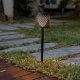New Garden NEW GARDEN lampa ogrodowa GRETA SOLAR NEGRO 5in1 czarna 2