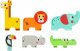Tooky Toy Tooky Toy Drewniane Puzzle Wielowarstwowe Tablica Zwierzątka Leśne 7 el. 4