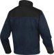 Delta Plus BRIGHTON2 - bluza z polaru, zamek błyskawiczny, 5 kieszeni, poliester laminowany, 420 g/m, Ripstop - szaro-czarny 3XL 1