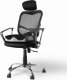 WP Ortopedyczna poduszka, plastikowa końcówka odporna na nacisk, ergonomiczna, czarny, Powerton 9
