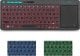 Klawiatura Bezprzewodowa RGB LED z touchpadem do PC TV tabletu Czarna + Stojak na biurko 13