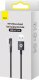 Kabel USB Baseus USB-A - Lightning 1 m Czarny (6932172612252) 6