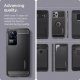 Spigen Etui Spigen Rugged Armor POCO F4 Matte Black 12