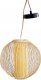Lampa wisząca Fastima Lampa oprawa sznur jutowy konopny P256 1