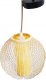 Lampa wisząca Fastima Lampa oprawa sznur jutowy konopny P256 1