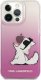 Karl Lagerfeld Etui Karl Lagerfeld KLHCP14XCFNRCPI Apple iPhone 14 Pro Max hardcase różowy/pink Choupette Fun 3